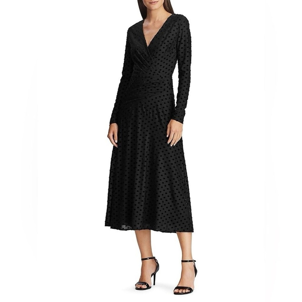 Ralph Lauren Black Long Sleeve Dress